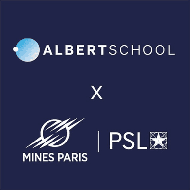 Logo Albert School × Mines Paris PSL